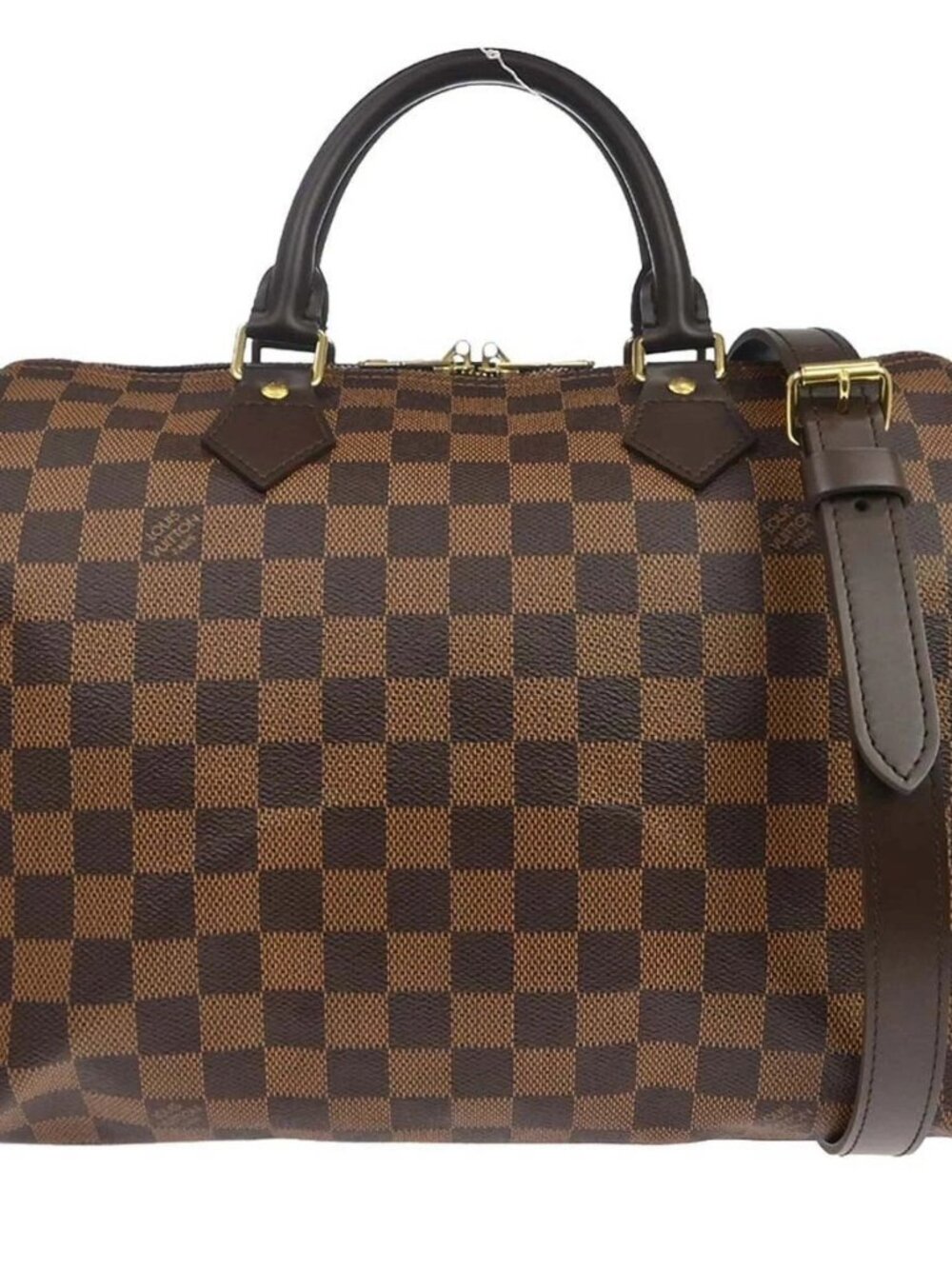 Louis Vuitton Damier Speedy Bandouliere 30 2way Handbag N41367